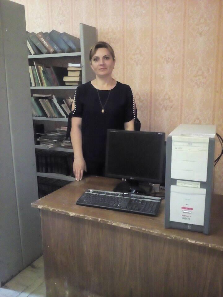 Library of village Azatamut