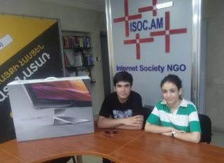 Viktoria and Mikayel Ghalumyans